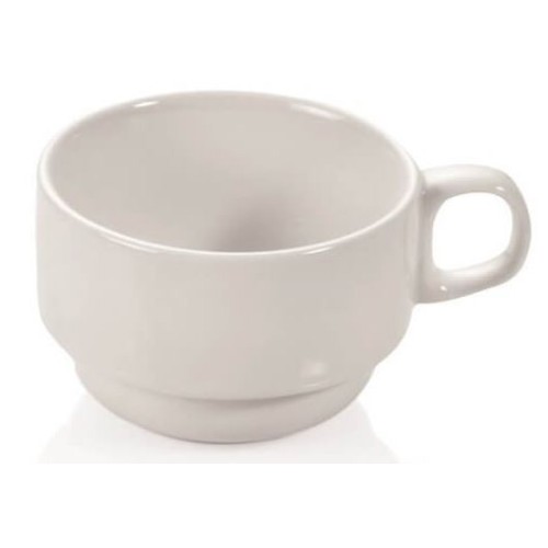 Puodelis Hamburg 180 ml, Ø8 cm, h-5,5 cm, baltos sp.