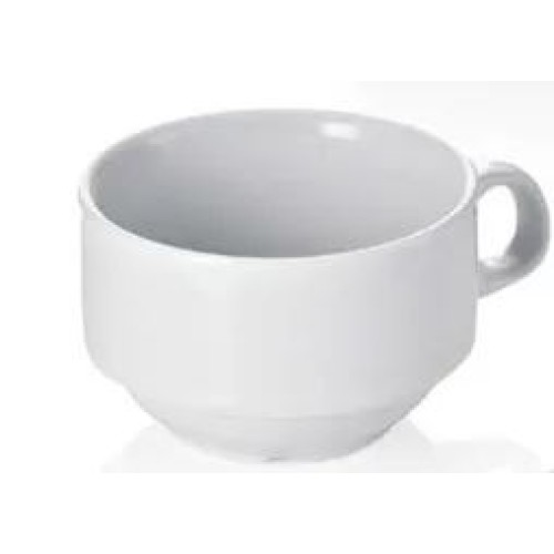 Puodelis Hamburg 180 ml, Ø8,5 cm, h-5,5 cm, baltos sp.
