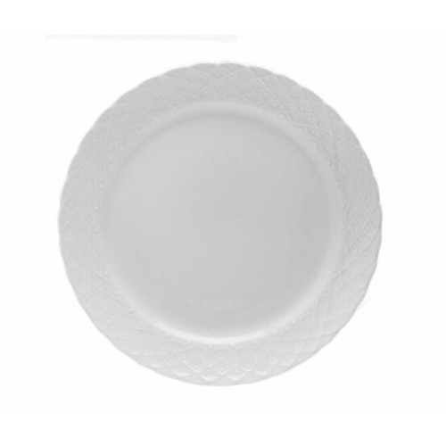 Lėkštė Porland Elizabeth ø25cm, baltos sp.