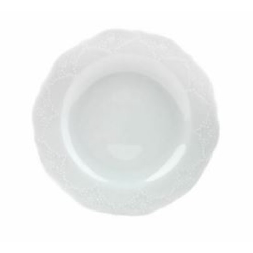 Lėkštė Porland Queen ø16 cm, baltos sp.