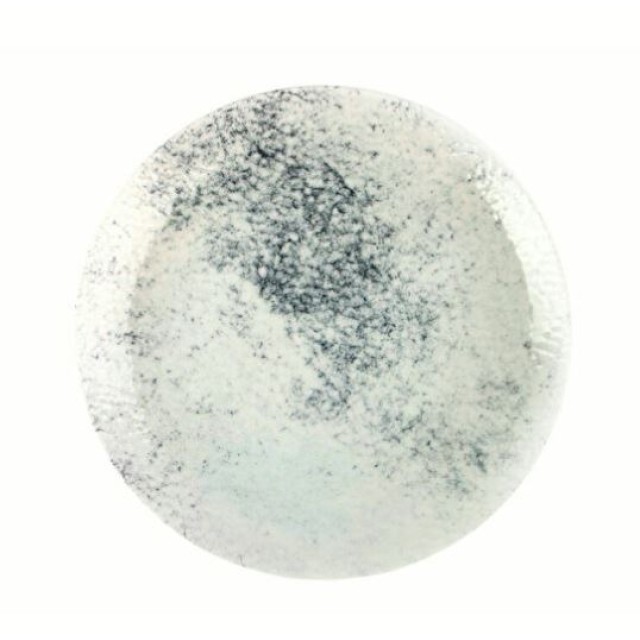 Lėkštė Porland Smoky ø31 cm, balta su pilku