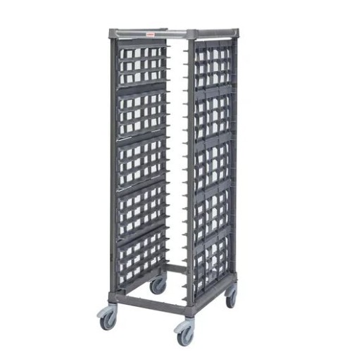 Vežimėlis CAMBRO Ultimate Sheet Pan 81,4x64,8x181,3 cm, 20-čiai kepimo skardų, 4 metalinias ratukais, grafito sp.