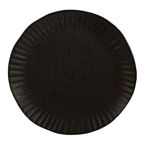 Lėkštė Rustico Flint ø31 cm, juoda