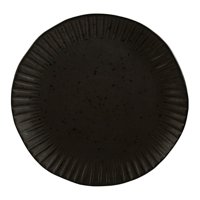 Lėkštė Rustico Flint ø31 cm, juoda