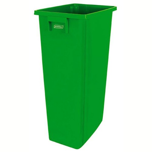 Šiukšliadėžė Indoor waste 80L, žalios sp., 32x46x76.2cm, be dangčio, polipropileno