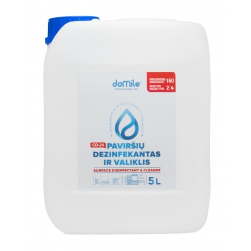 Rankų ir paviršių dezinfekantas Domile 5 l