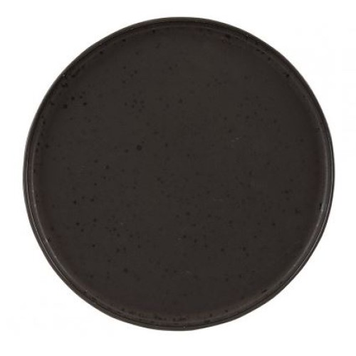 Lėkštė Rustico Flint ø26,5 cm, juoda