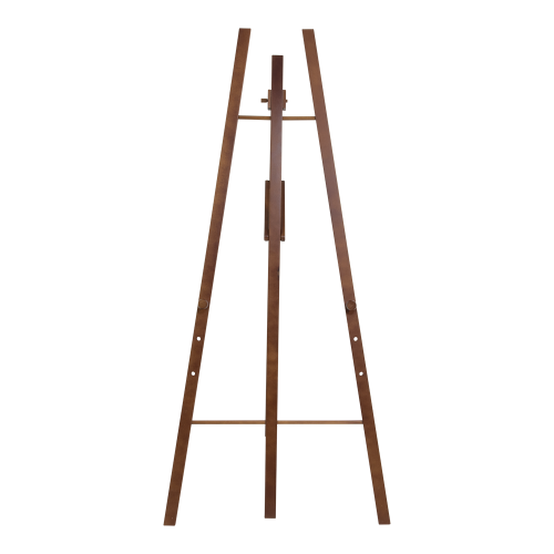 Stovas molbertas meniu lentai SECURIT R 166x11x5cm rudos sp.
