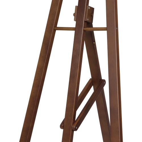 Stovas molbertas meniu lentai SECURIT R 166x11x5cm rudos sp.