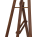 Stovas molbertas meniu lentai SECURIT R 166x11x5cm rudos sp.