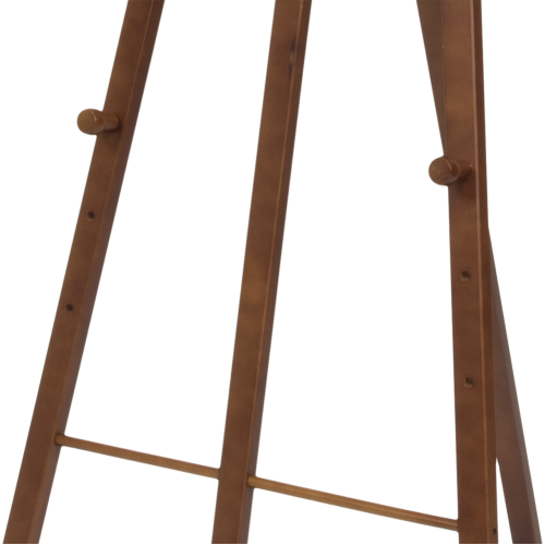 Stovas molbertas meniu lentai SECURIT R 166x11x5cm rudos sp.