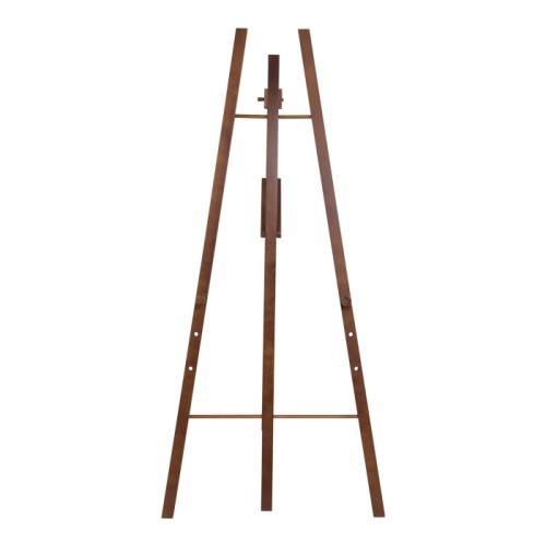 Stovas molbertas meniu lentai SECURIT R 166x11x5cm rudos sp.