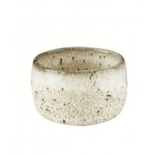 Indelis padažinė Q Authentic Stone white 7 cm, aukštis-4 cm 100 ml apvalus