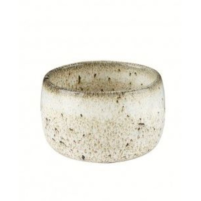 Indelis padažinė Q Authentic Stone white 7 cm, aukštis-4 cm 100 ml apvalus