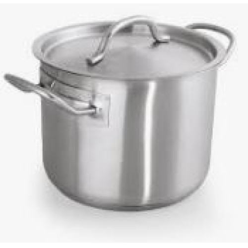 Puodas su dangčiu ø20cm, 4,8l,H-15cm nerūd. plieno