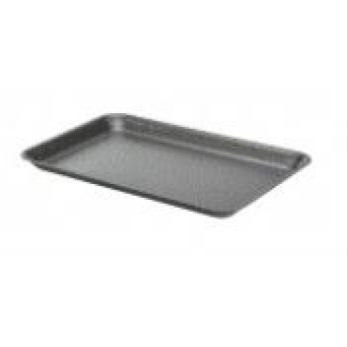 Metalinis padėklas 31,5x21,5x2 cm, sidabro sp.