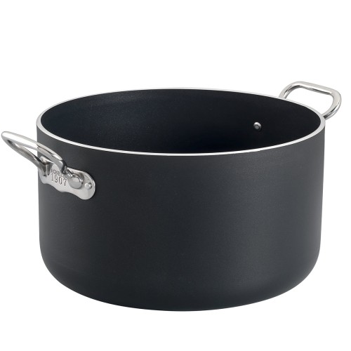 Puodas AGNELLI 1907 AL-BLACK 5mm (3,3l, Ø-20cm, h-11cm) indukciniu dugnu