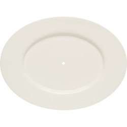 Lėkščių stovo ovali lėkštė BAUSCHER Purity Classic ø24cm