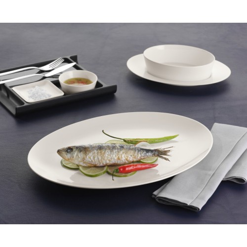 Ovali lėkštė BAUSCHER Purity Coup 37x27cm
