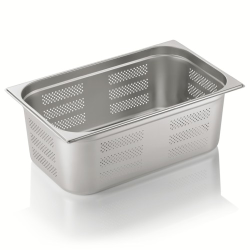 GN indas 1 1, 200mm, 28L nerūd. plieno, perforuotas