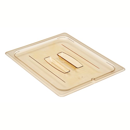 Dangtelis su rankena GN1 2 CAMBRO High Heat (gintaro sp., polikarb.) (32,5 x 26,5 cm)