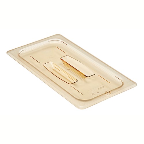 Dangtelis su rankena GN1 3 CAMBRO High Heat (gintaro sp., polikarb.) (32,5 x 17,6 cm)
