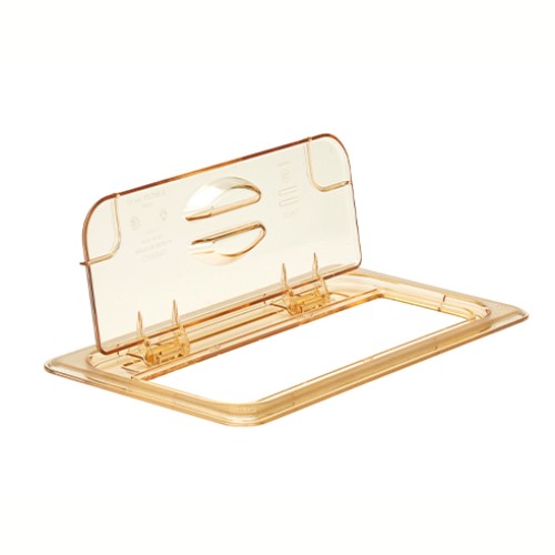 Dangtelis atverčiamas GN1 3 CAMBRO High Heat (gintaro sp., polikarb.) (32,5 x 17,6 cm)