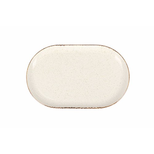 Ovali lėkštė Porland Seasons Beige 32x20 cm, smėlio sp.