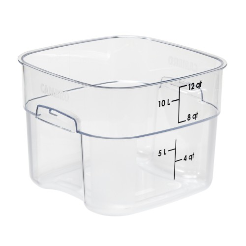 Indas maistui laikyti CAMBRO FreshPro (skaidrus polikarb.) (28,9 x 28,9 x 21,6 cm11,4l)