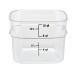 Indas maistui laikyti CAMBRO FreshPro (skaidrus polikarb.) (28,9 x 28,9 x 21,6 cm11,4l)