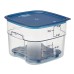 Indas maistui laikyti CAMBRO FreshPro (skaidrus polikarb.) (28,9 x 28,9 x 21,6 cm11,4l)