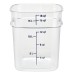 Indas maistui laikyti CAMBRO FreshPro (skaidrus polikarb.) (28,9 x 28,9 x 32,7 cm 17,2l)