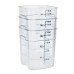 Indas maistui laikyti CAMBRO FreshPro (skaidrus polikarb.) (28,9 x 28,9 x 32,7 cm 17,2l)