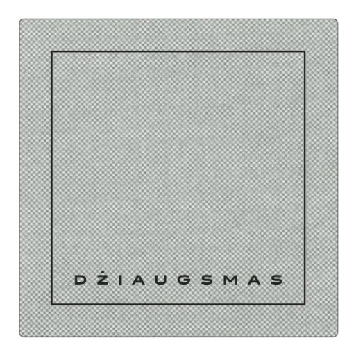 Padėkliukai taurei The Luxe Grigio Chiaro su logo 10x10cm, šviesiai pilkos sp., 1x1000 vnt. dėž., (1000 vnt) neaustinės medžiagos