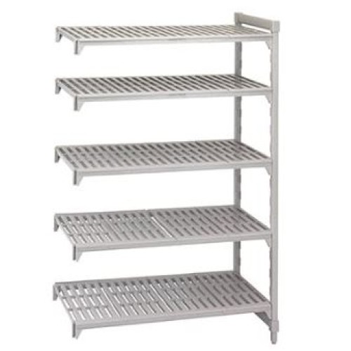 Jungiamasis rinkinys stacionariam stelažui CAMBRO Premium (0,6 x0,935 x1,8 m) (2 stovai+2 sujungimai+5 perforuotos lentynos))