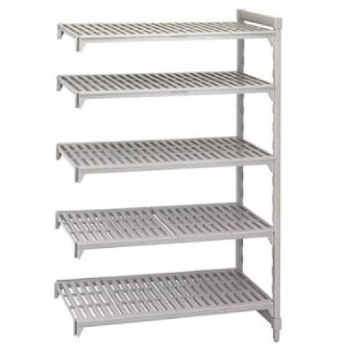 Jungiamasis rinkinys stacionariam stelažui CAMBRO Premium (0,5 x1,235 x1,8 m) (2 stovai+2 sujungimai+5 perforuotos lentynos)