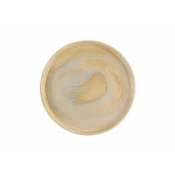 Lėkštė Porland Stoneware Pearl ø27 cm, su paaukštintu krašteliu