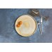 Lėkštė Porland Stoneware Pearl ø22 cm, su paaukštintu krašteliu