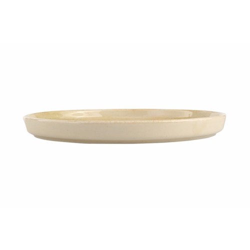 Lėkštė Porland Stoneware Pearl ø22 cm, su paaukštintu krašteliu