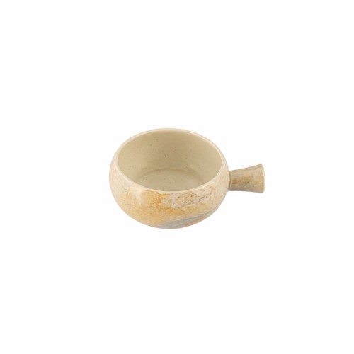 Dubenėlis Porland Stoneware Pearl su rankena ø14 cm