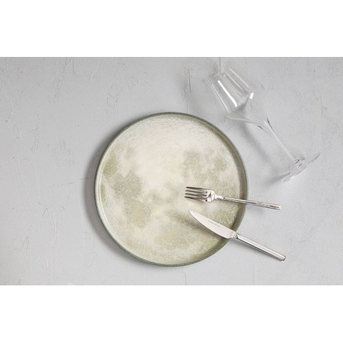 Lėkštė Porland Stoneware Selene ø22 cm, su paaukštintu krašteliu