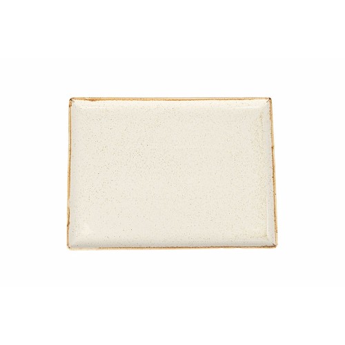 Stačiakampė lėkštė Porland Seasons Beige 27x21 cm, smėlio sp.