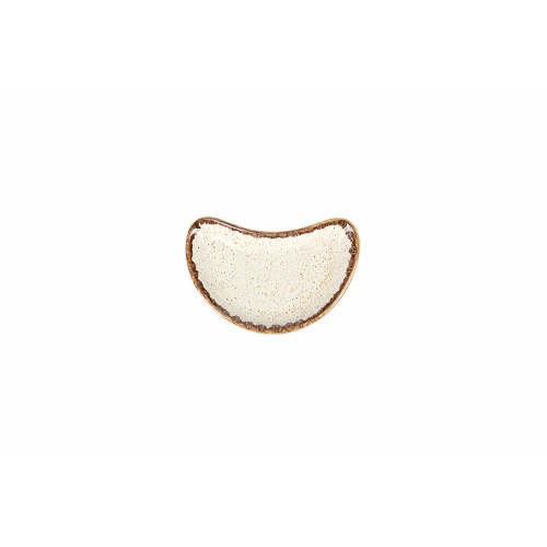 Asimetriška lėkštė Porland Seasons Beige 10cm, smėlio sp.