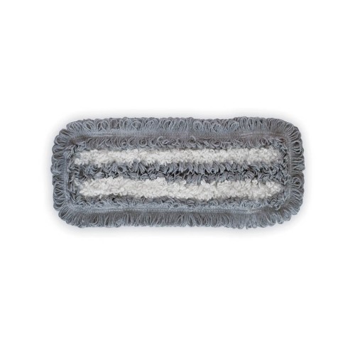 Grindų šluostė Grey 40x13 cm, mikrofibrinė, su kišenėmis ir atvartais