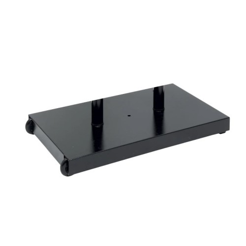 SECURIT pagrindas informaciniam LED stendui XXL 75x45x7cm, nerūd. plieno, juodos sp.