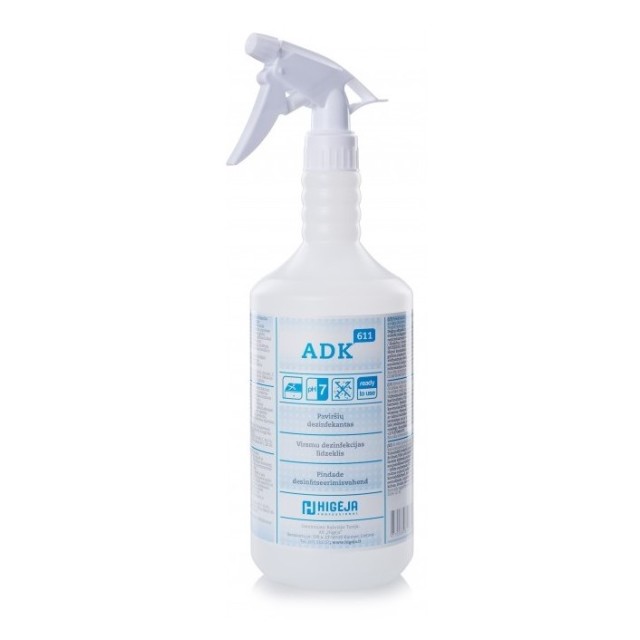 Paviršių dezinfekcijos priemonė ADK-611 1 l