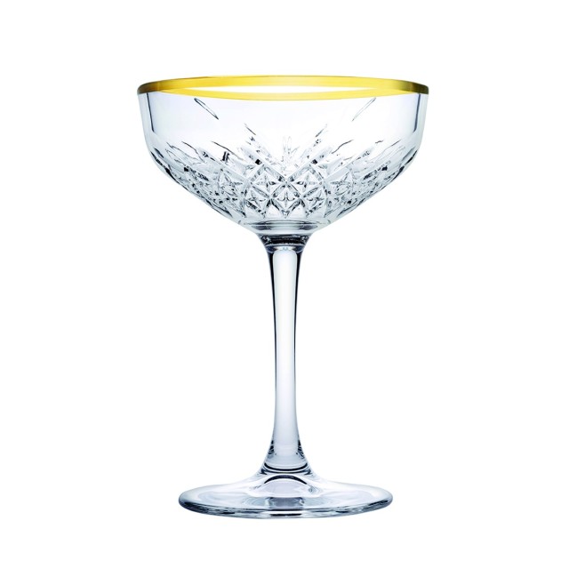 Taurė šampanui Timeless Gold 270ml