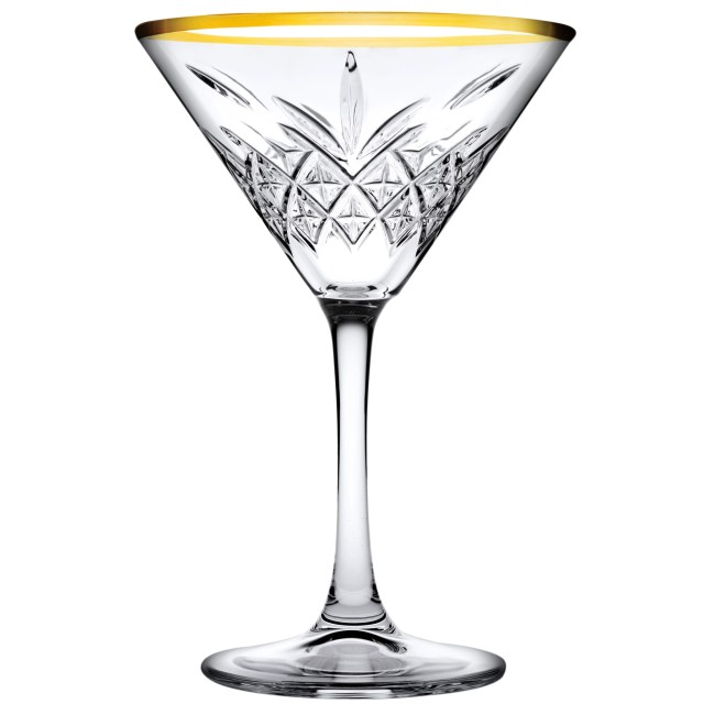 Taurė martiniui Timeless Gold 230ml