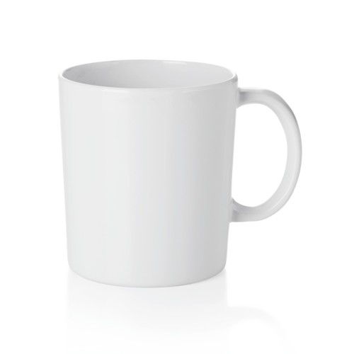 Puodelis 350ml, ø8,5cm melamino, baltos sp.
