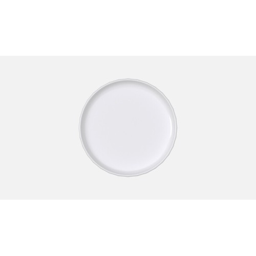 Lėkštė BAUSCHER Edge ø20cm, baltos sp.